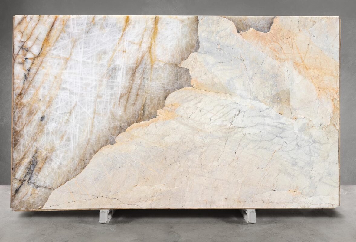 White Patagonia Quartzite Slab 2